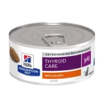 Hill's PD Thyroid Care Feline y/d 156 g / Konzerva pro kočky / s kuřecím masem / zmírnění dysfunkce štítné žlázy (052742149608)