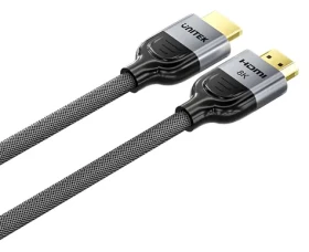 Unitek C11093RGY01-10M černá / Kabel HDMI 2.1 / 8K 60Hz / 144Hz / 10 m / zlacené konektory (C11093RGY01-10M)
