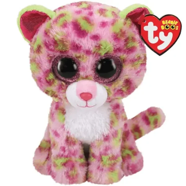 TY Plyšový leopard Lainey růžový