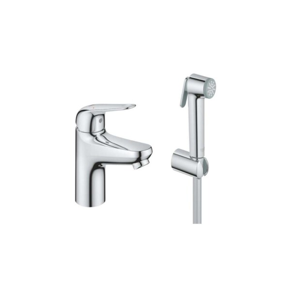 GROHE - Euroeco Umyvadlová baterie s bidetovou sprškou, chrom 24264001