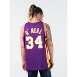 Mitchell & Ness Los Angeles Lakers NBA Swingman Jersey Lakers 99-00 Shaquille O`Neal SMJYGS18447-LALPURP99SON pánské oblečení L