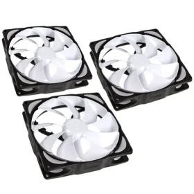 Noiseblocker NB-eLoop Fan B14-2 bílá 3ks / 140mm / 16.95 dB @ 900 RPM / 64.28 CFM / 3-Pin (LUBU-034)