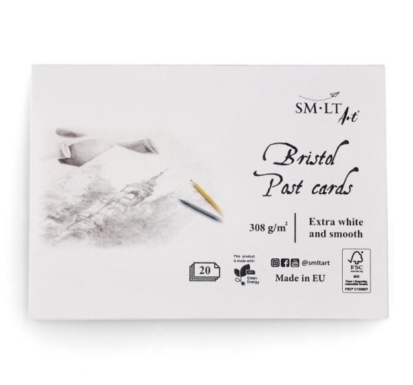 SMLT Art Pohlednice Bristol - 20 listů