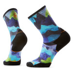 Unisex merino běžecké ponožky SMARTWOOL Trail Run Targeted Cushion Summit Sector, Nightfall Blue velikost: 42-45 (L)