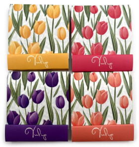 Pilník kapesní - Tulipány (mix)