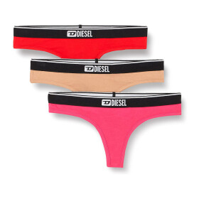 Dámská tanga Ufst-Stars-3Pack A05139-0LDAC-E6465 - Diesel L
