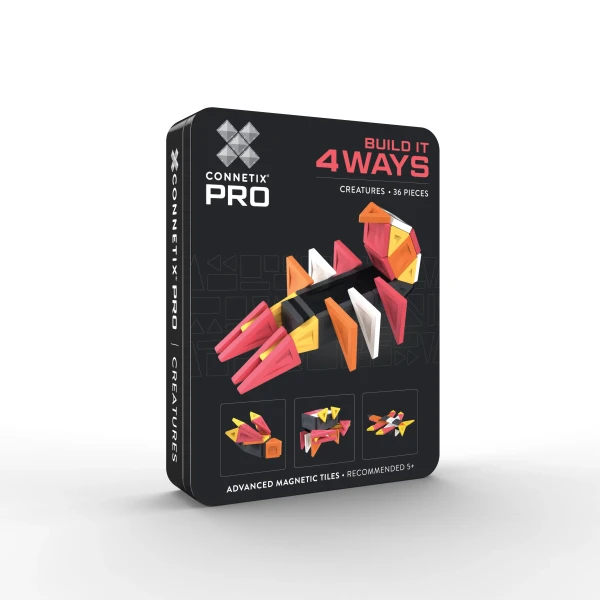 Connetix Connetix PRO Build It 4 Ways - Magnetická Stavebnice tvorové 36 ks
