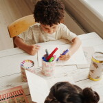 Konges Sløjd Sada barevných fixů Lemon – 16 ks, multi barva, plast, papír