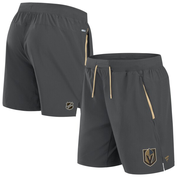 Fanatics Pánské kraťasy Vegas Golden Knights NHL 2024 25 Authentic Pro Locker Room Shorts Velikost: 2XL