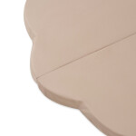 PLUSH NEST PLUSH NEST Venkovní plyšová hrací podložka ve tvaru květu voděodolná 115 × 115 × 5 cm béžová