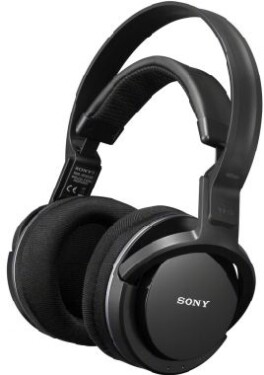 Rozbaleno - SONY MDR-RF855RK / Sluchátka / rádiový přenos - černá / rozbaleno (MDRRF855RK.EU8.Rozbaleno)