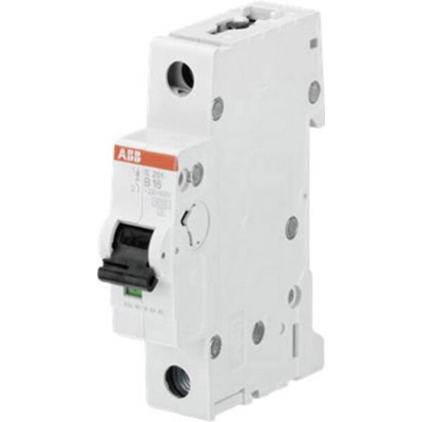 ABB 2CDS251001R0065 S201-B6 elektrický jistič 1pólový 6 A 230 V