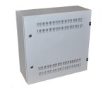 XtendLan 19" nástěnný vertikální rozvaděč 2U+4U 540x200, perforované dveře, 2x zámek, šedý EDF_1030980