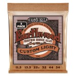 Ernie Ball 3545 Earthwood Custom Light Phosphor Bronze 3-Pack