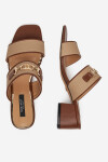 Pantofle NINE WEST 2560-01 Syntetický materiál