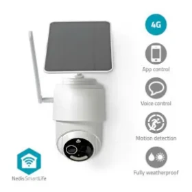 Nedis SIMCBO50WT / Chytrá venkovní kamera / 4G / SmartLife / Full HD 1080p / Náklon / IP65 / microSD (SIMCBO50WT)