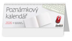Stolní kalendář 2026 Helma - Poznámkový