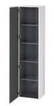 DURAVIT - L-Cube Skříňka vysoká 176x40x36 cm, levá, lesklá bílá LC1180L2222