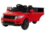 Mamido Dětské elektrické autíčko Land Rapid Racer červené