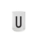 DESIGN LETTERS Sklenička s písmenem Letters 350 ml W, čirá barva, sklo