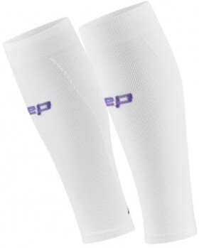 CEP dámské běžecké kompresní lýtkové návleky ULTRALIGHT 4.0 - white Velikost: II (25-31 cm obvod lýtka)