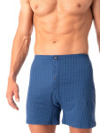 Boxerky Key MXC 813 A25 M-4XL tmavě modrá 4XL