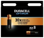 DURACELL - Optimum alkalická baterie tužková AA 8 ks (42386)