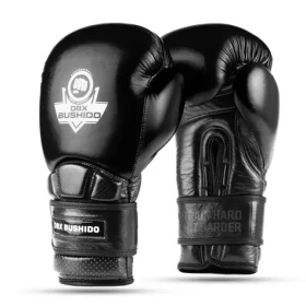 BUSHIDO WARRIOR BLACK 14 OZ. BOXERSKÉ RUKAVICE DBX (30-B3-122)