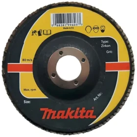 Makita Lamelový brusný kotouč / 125 mm / P60 / otvor 22,2 mm (P-65501)