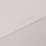 Eulenschnitt Podložka na pracovní stůl Heart Cream 80 x 40 cm, krémová barva, textil