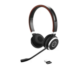 Jabra Evolve 65 MS Stereo / Duo / bezdrátová sluchátka s mikrofonem / BT + USB / certifikace pro MS Skype for Business (6599-823-309)