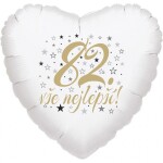 82. narozeniny balónek srdce Balonky.cz 82. narozeniny balónek srdce Balonky.cz