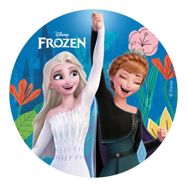 Dortisimo Dekora jedlý obrázek na hmotě Frozen 15,5 cm