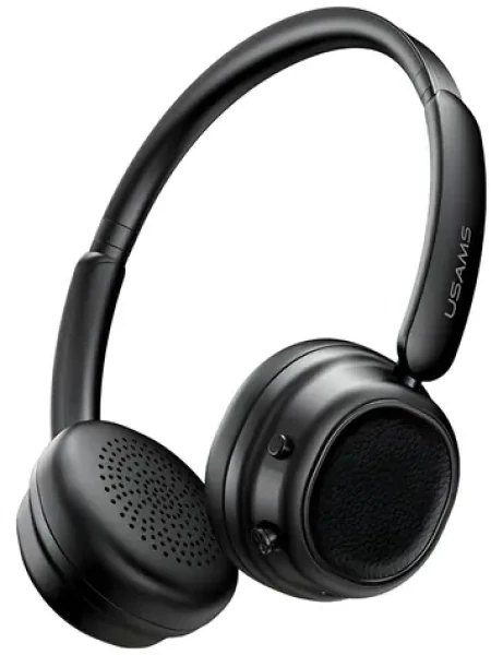 USAMS SR01 černá / Bezdrátová sluchátka / mikrofon / Bluetooth 5.3 / ANC (TDLYEJSR01)