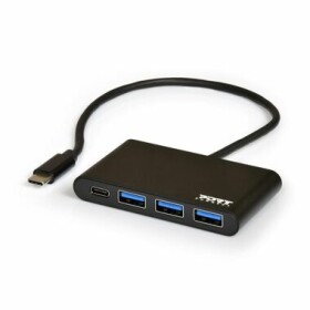 PORT CONNECT 900122 USB-C Hub / 3x USB-A 3.0 / 1x USB-C 3.1 (900122-PC)