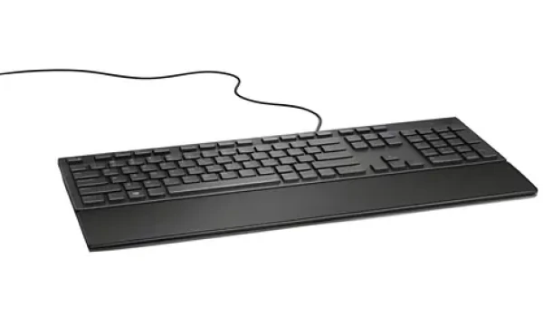 DELL KB-216 BE černá / Multimediální klávesnice / BE / USB (580-ADHB)