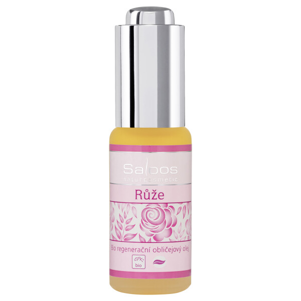 Bio regenerační pleťový olej RŮŽE 20ml Saloos