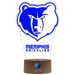 Cedule Memphis Grizzlies NBA Team Logo LED-Leuchtschild