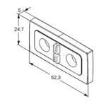 KLUDI - A-Qa Vyrovnávací destička 93098905-00