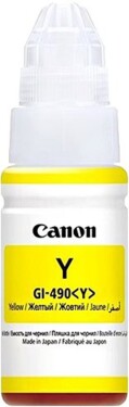 Canon GI-490 Y, žlutá (0666C001) - originální náplň