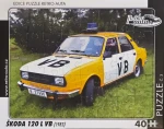 RETRO-AUTA Puzzle č.03 Škoda 120L VB (1983)