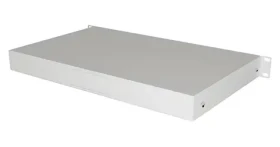 Lanberg 19" 1U šedá / Zásuvka do racku / hloubka 270 mm / nosnost 30 kg (AK-2002-S)