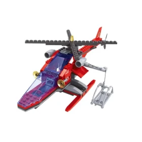 BLOXO 259782 Kompatibilní stavebnice hasiči helikoptéra 168 ks