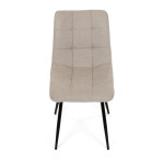 Jídelní židle, hnědá, látka, DCL-193 CAP2