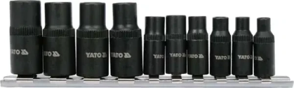 YATO YT-29280 / Sada adaptérů / 1/4" 3/8" / 10 ks (YT-29280)