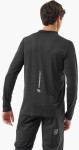 Běžecké tričko Compressport Performance LS Tshirt M - Black Velikost textilu: XL