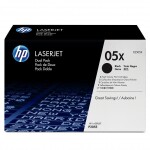 Hewlett-Packard HP CE505XD, černý (HP 05X) - originální toner (Dvojbalení)