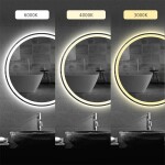 REA - Zrcadlo LED 70cm BAS HOM-05519