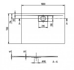 VILLEROY & BOCH - Architectura MetalRim Sprchová vanička, 70x100 cm, VilboGrip, alpská bílá UDA1070ARA215GV-01