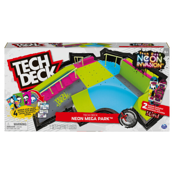 Tech Deck xconnect velký neonový set - Spin Master Tech Deck